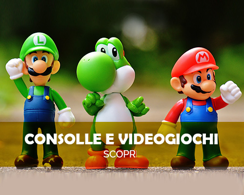Immagine delle figurine di Mario, Luigi e Toad, i famosi personaggi del mondo dei videogiochi.